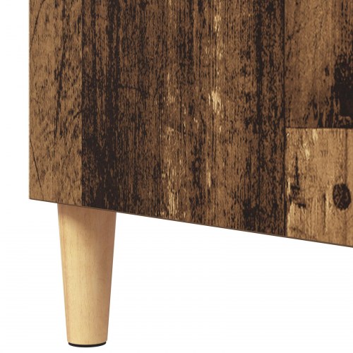 Opbevaringsskab i gammelt træ - 57 x 35 x 89,5 cm