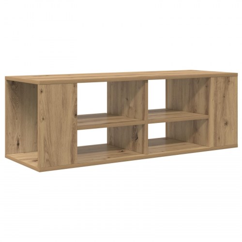 Væghængt TV-skab 102 x 35 x 35 cm - artisan egetræ