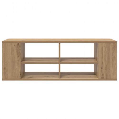 Væghængt TV-skab 102 x 35 x 35 cm - artisan egetræ