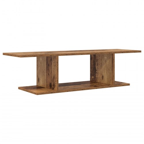 Væghængt TV-møbelsæt 103 x 30 x 26,5 cm - brun