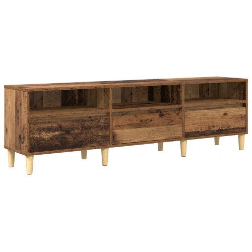 TV-skab 150 x 30 x 45 cm - gammelt træ
