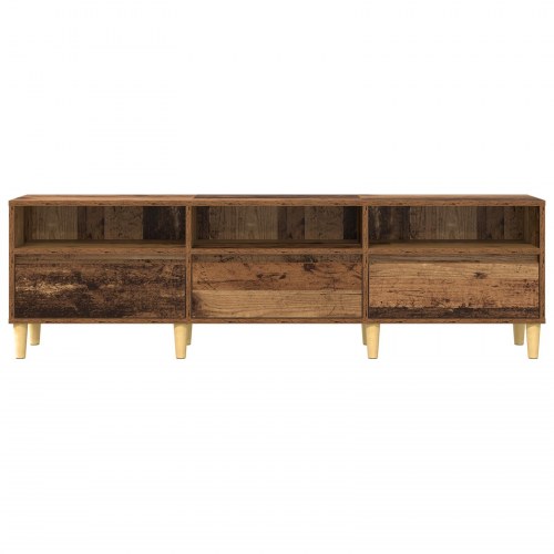 TV-skab 150 x 30 x 45 cm - gammelt træ