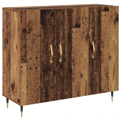 Skænk i gammelt træ 90 x 34 x 80 cm