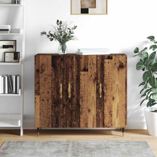 Skænk i gammelt træ 90 x 34 x 80 cm