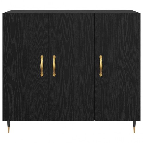 Skænk i sort eg 90 x 34 x 80 cm