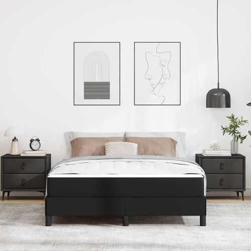 Seng Andet Sort 160 x 200 cm Kunstlæder