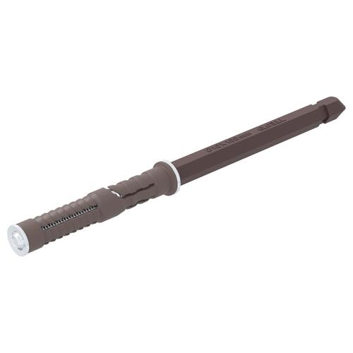 Svævende Hyldeknægte 12 stk Brun Ø10 x 170 mm Stål