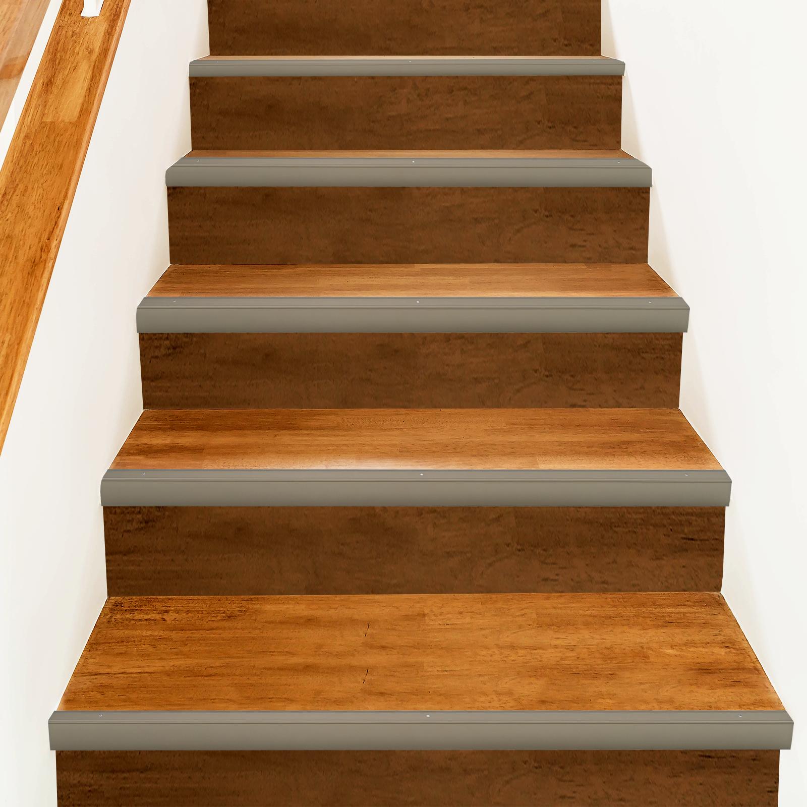 Trin Nosing 30 stk champagnefarvet 67 cm Aluminium