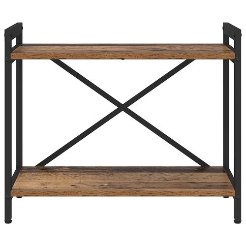 Bogreol Gammelt træ 60 x 30 x 48,5 cm Konstrueret træ