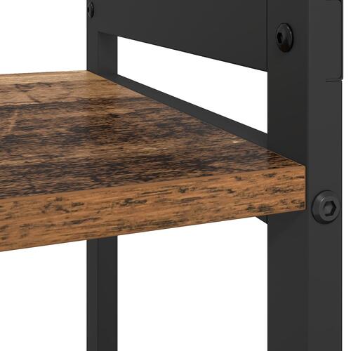 Bogreol Gammelt træ 60 x 30 x 48,5 cm Konstrueret træ