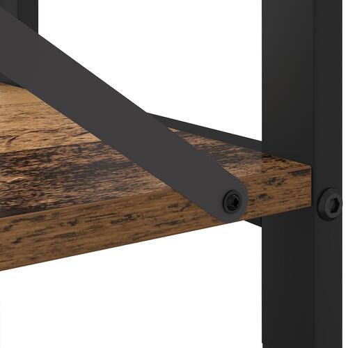 Bogreol Gammelt træ 60 x 30 x 48,5 cm Konstrueret træ