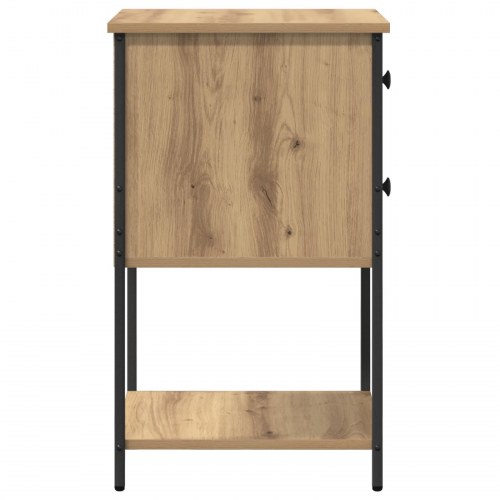 Sengebordssæt 2 stk. artisan eg 32 x 42 x 70 cm