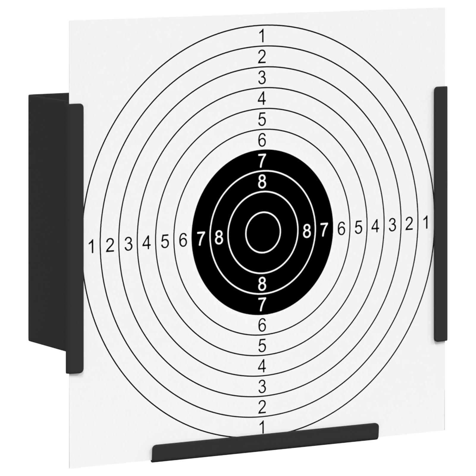vidaXL Kuglefang Sort 17 x 17 cm Stål