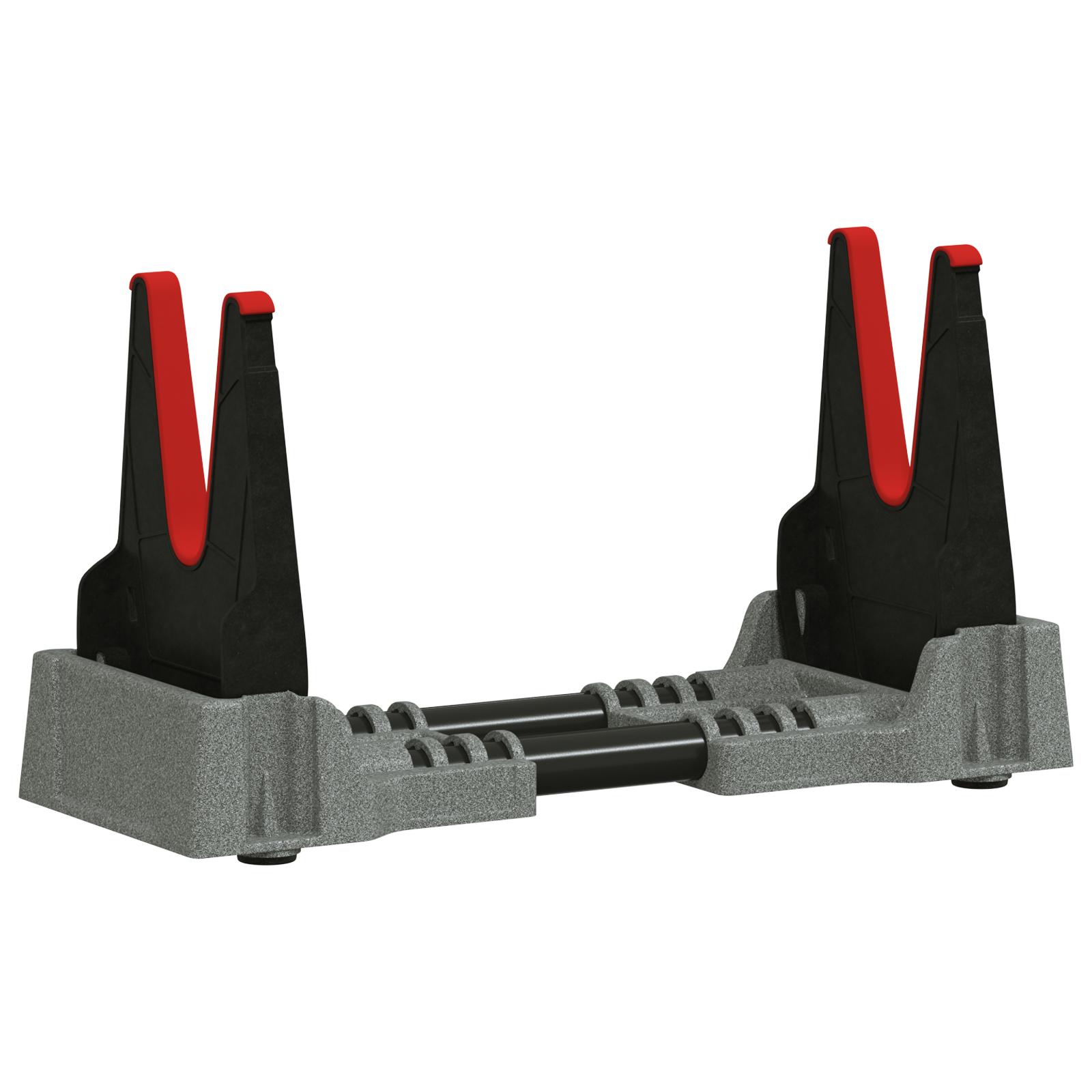 Skydeunderlag Grå 46 x 14 x 19.5 cm Plastik