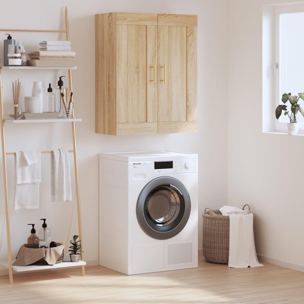 Vægskab 69,5x34x90 Cm Konstrueret Træ - Sonoma-eg