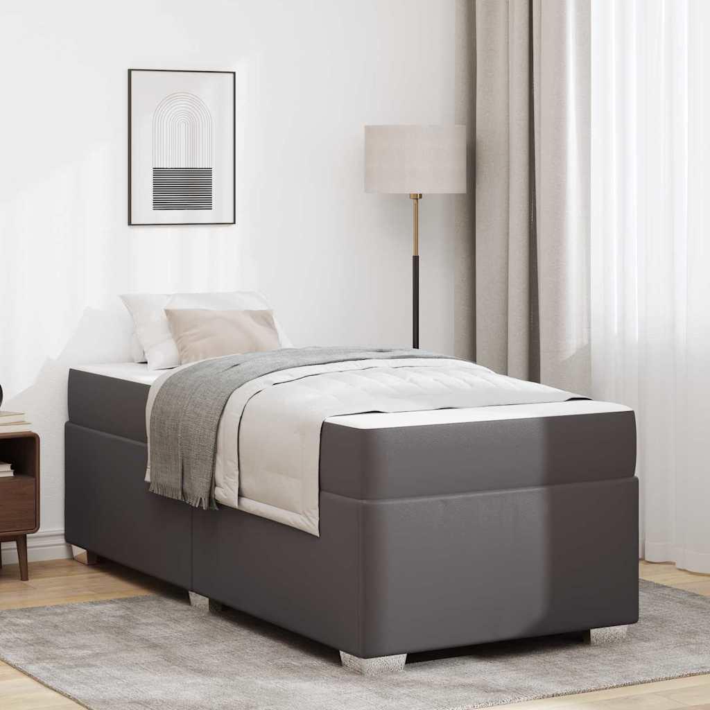 Sengestel Andet Grå 80 x 200 cm Kunstlæder