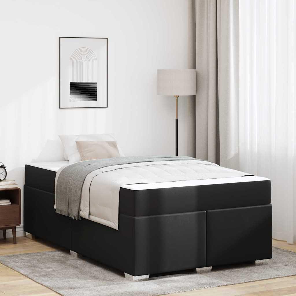 Sengestel Andet Sort 120 x 190 cm Kunstlæder