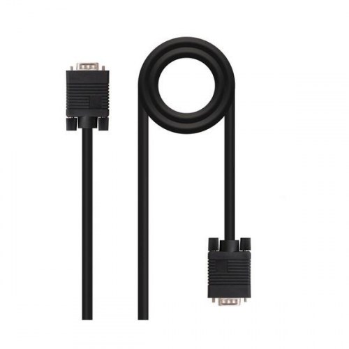 VGA kabel NANOCABLE - SVGA han/han - 5 m - sort