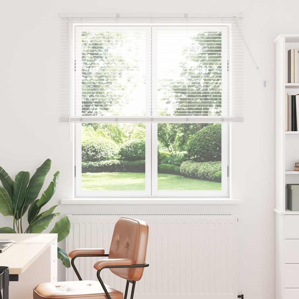 Persienner i aluminium - hvid 175 × 135 cm billede