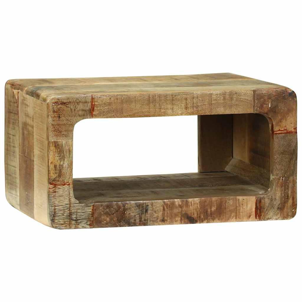 3-delt TV møbelsæt i massivt træ af rå mango