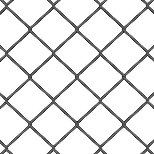 Hegn Grå 10 x 1 m Metal