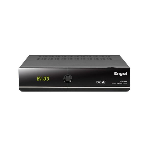 Satellitmodtager Engel RS8100Y HD PVR Sort