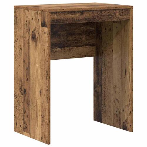 Rustik Skrivebord Gammelt træ Konstrueret træ 60 x 40 x 76 cm