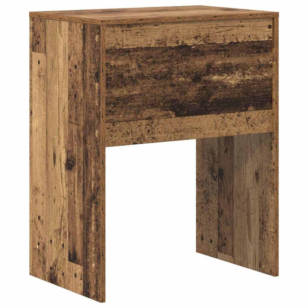 Rustik Skrivebord Gammelt træ Konstrueret træ 60 x 40 x 76 cm