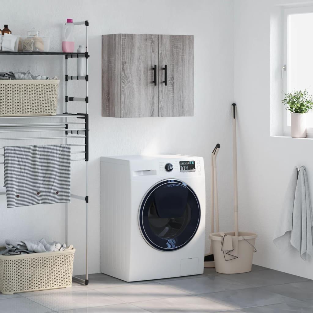 Vægskab 60x31x60 cm konstrueret træ grå sonoma-eg