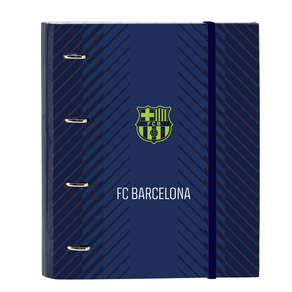 Ringbind F.C. Barcelona - marineblå, 27 × 32 × 3,5 cm
