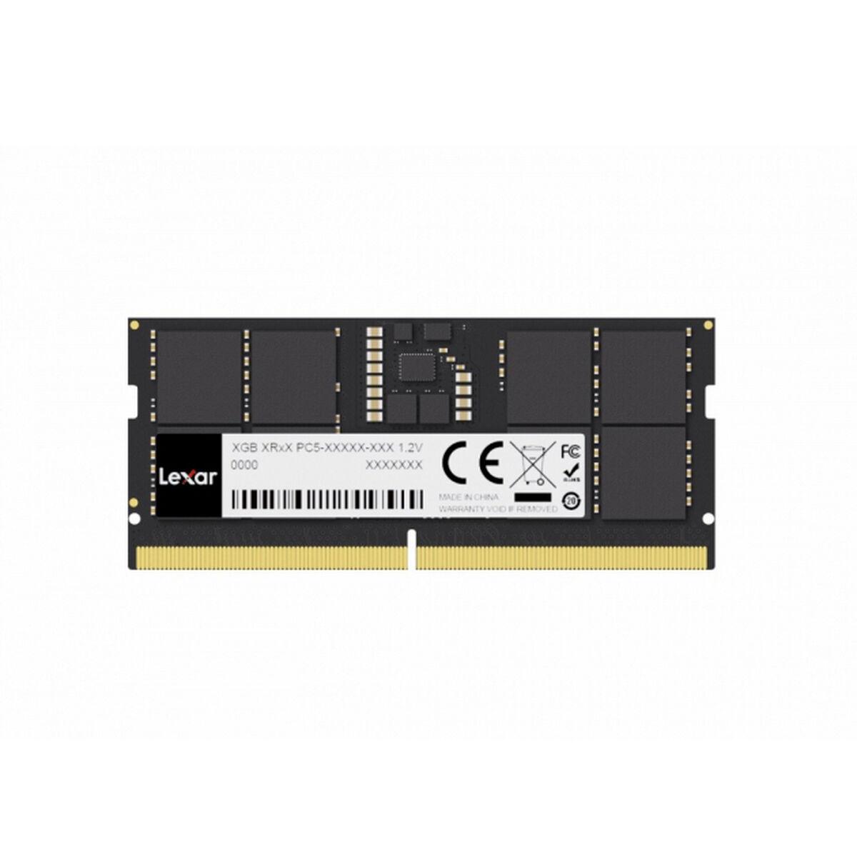 Lexar - DDR5 - modul - 16 GB - SO DIMM 262-PIN - 5600 MHz / PC5-44800 - CL46 - 1.1 V - on-die ECC