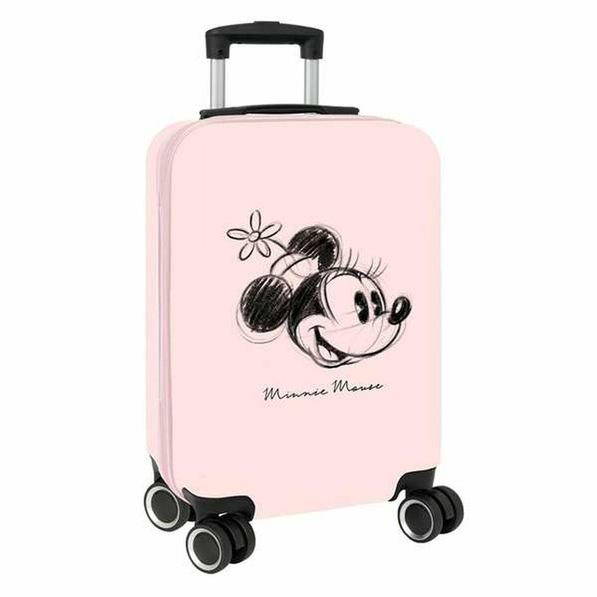 Stitch kabinekuffert Minnie Mouse “Baby” 20'' - Pink, 20 L