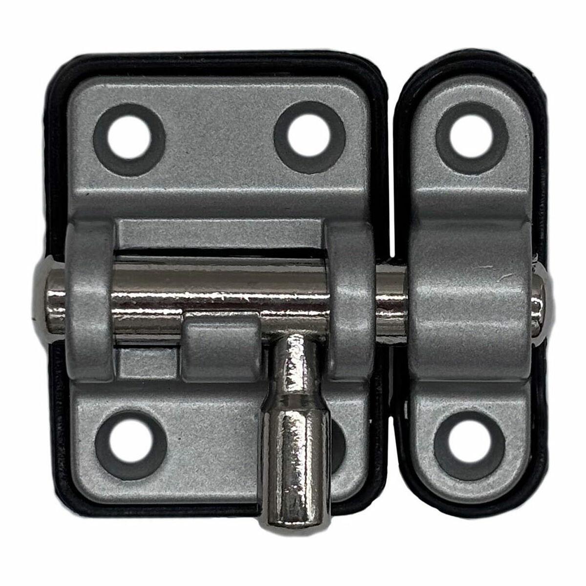 EDM Product dørbolt 85511 - sølvfarvet, forstærket, 20 mm