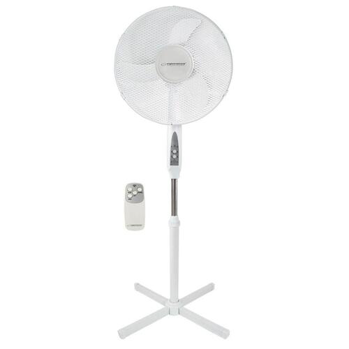 Fritstående ventilator Esperanza EHF007WW Hvid 45 W
