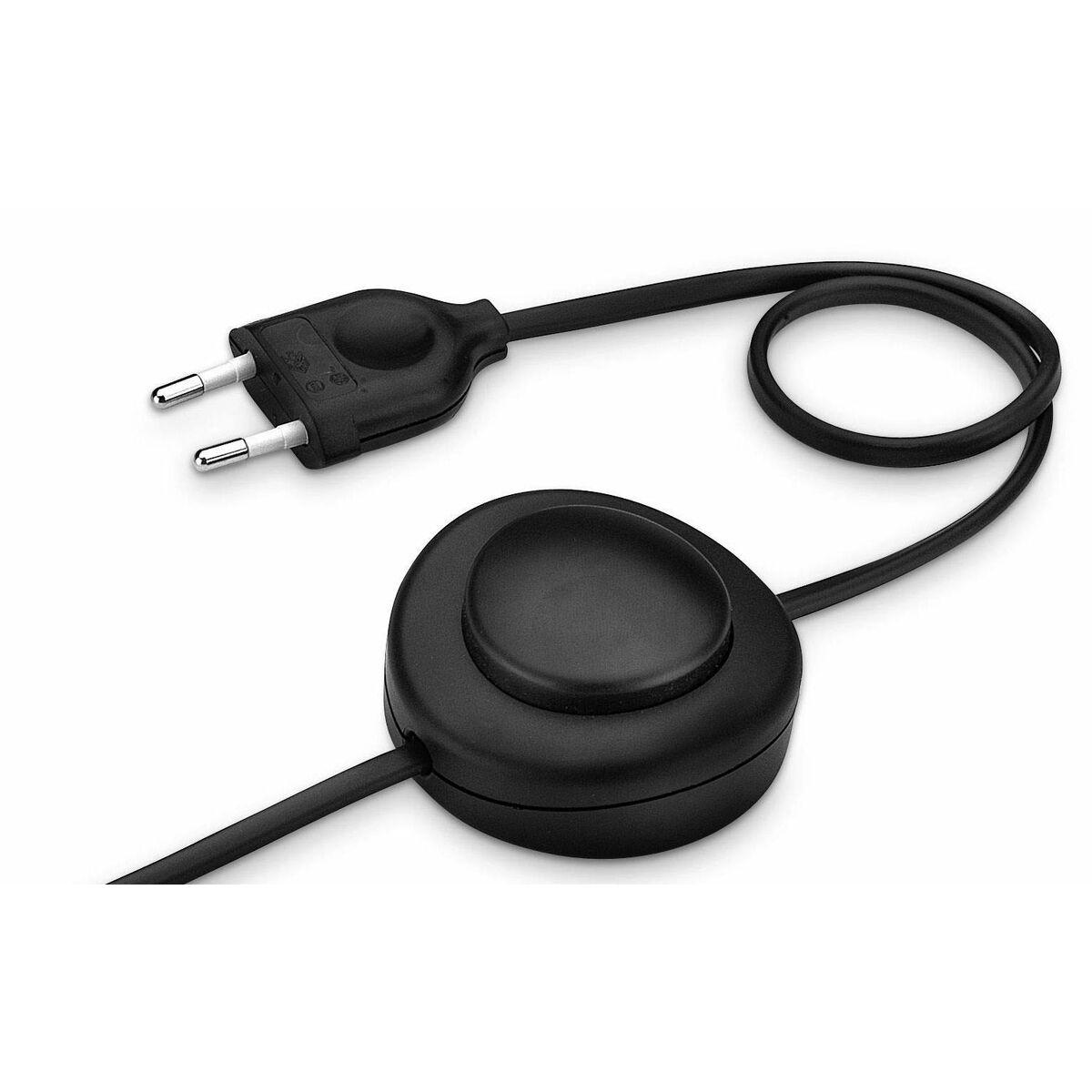 Arditi stikkontakt med afbryder - Sort