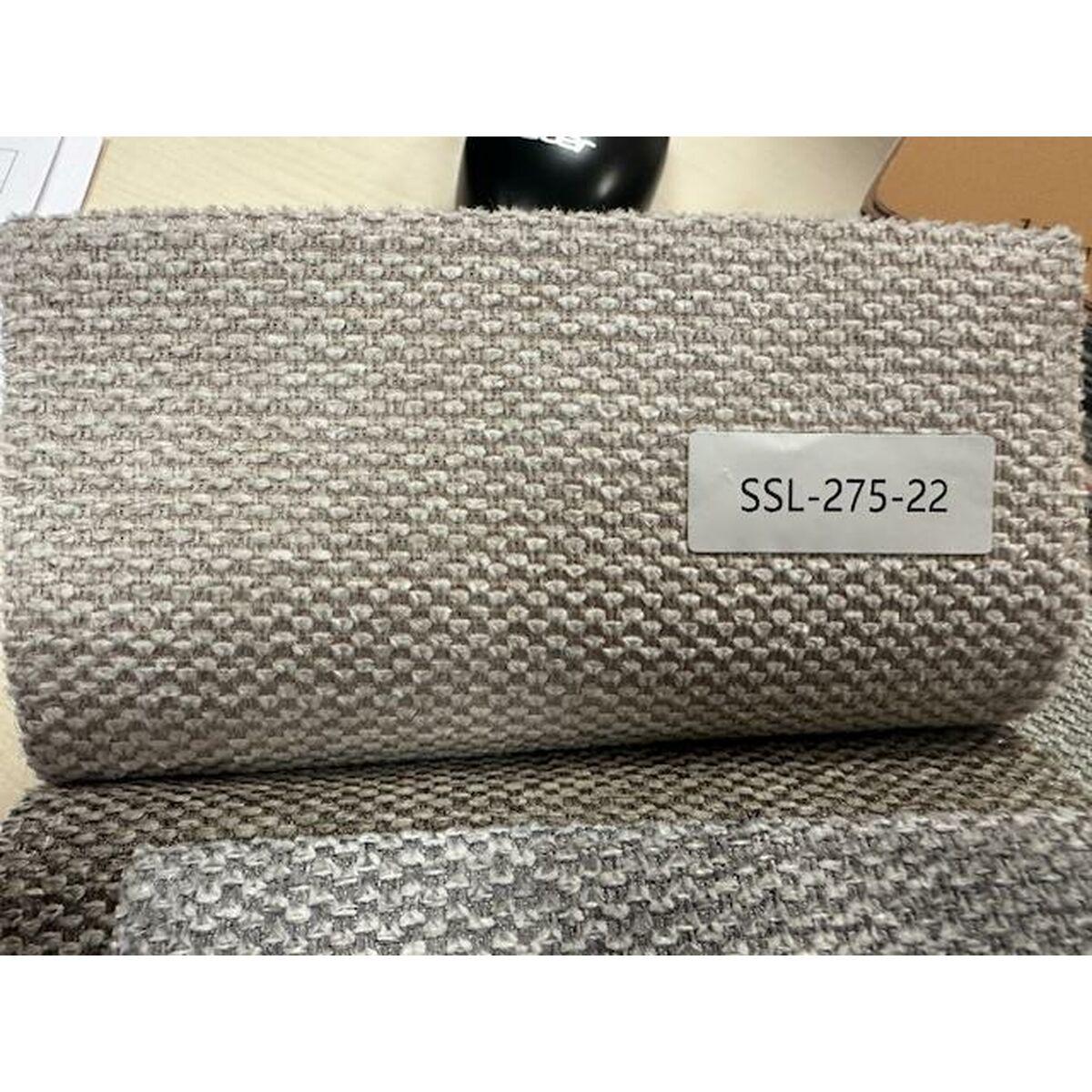 Barstol - brun/beige, sølvfarvet fod, valnød, 54 × 53 × 101,5 cm