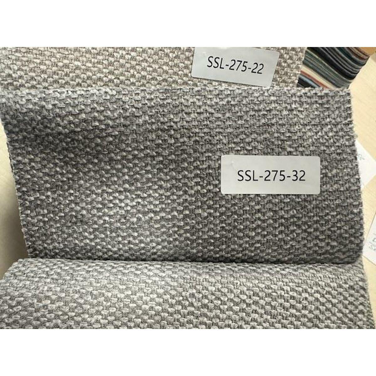 Barstol - brun/grå med sølvfarvet fod, valnød, 54 × 53 × 101,5 cm