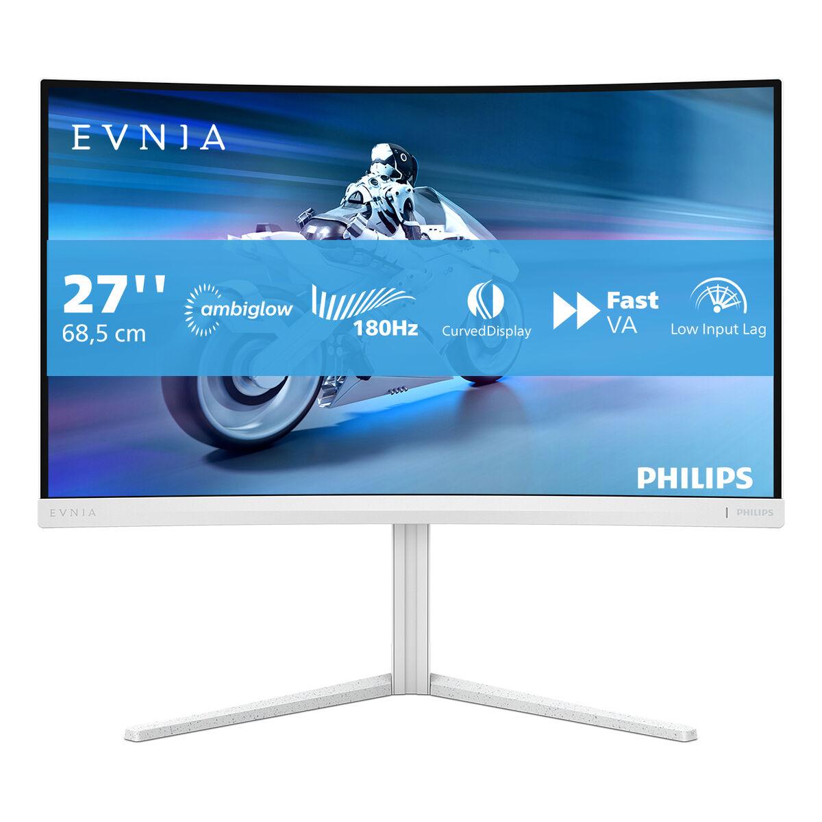 Philips Evnia 27M2C5201L/00 27" buet gaming skærm Full HD billede