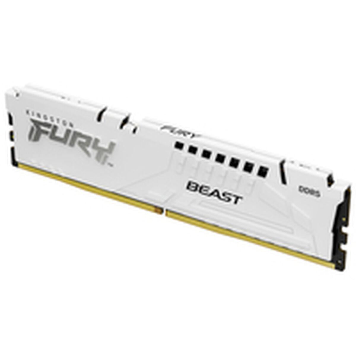 Kingston FURY Beast DDR5-6400 - 32GB - CL32 - Single Channel (1 pcs) - AMD EXPO & Intel XMP - Hvid