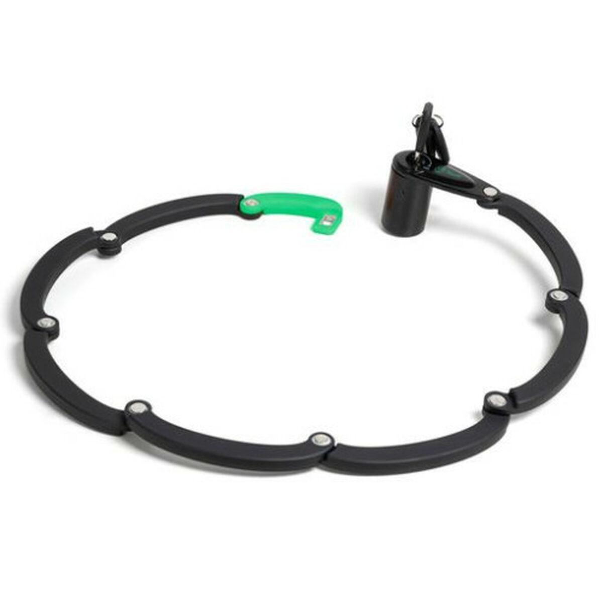 Youin MA1019 nøgle-hængelås i stål - sort