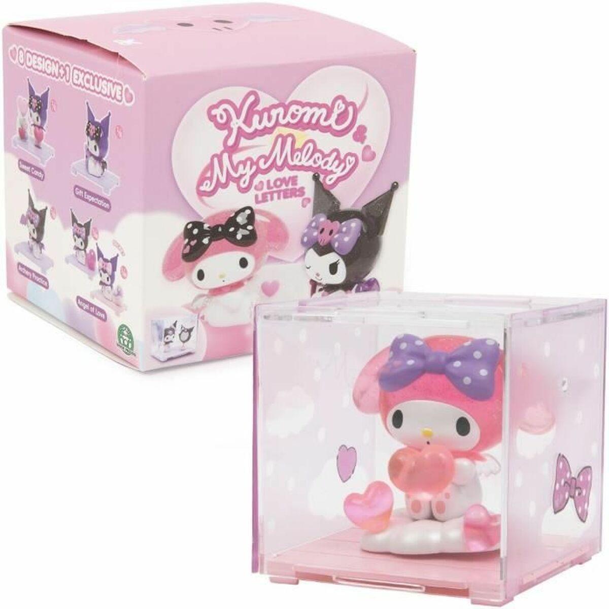 Hello Kitty actionfigur - Kuromi & My Melody (pink)