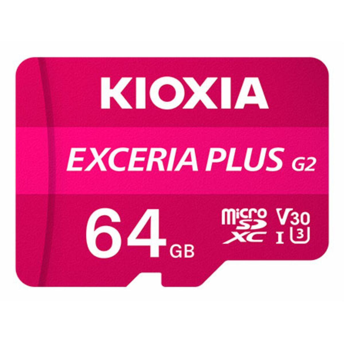 Kioxia LMPL2M064GG2, 64 GB, MicroSDXC, Klasse 10, UHS-I, 100 MB/s, 65 MB/s