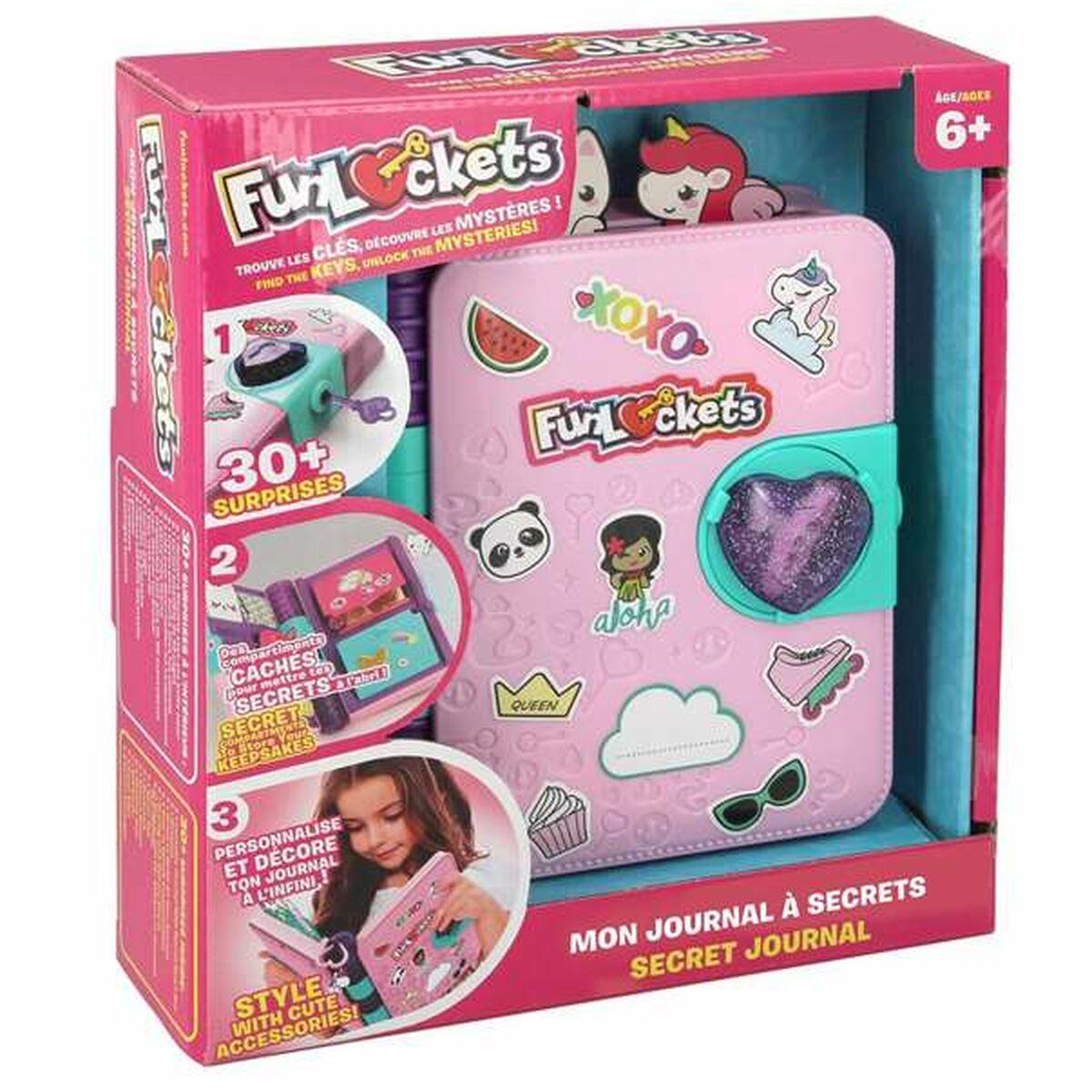 Diset Dagbog - Hemmelig dagbog til børn 6+ billede