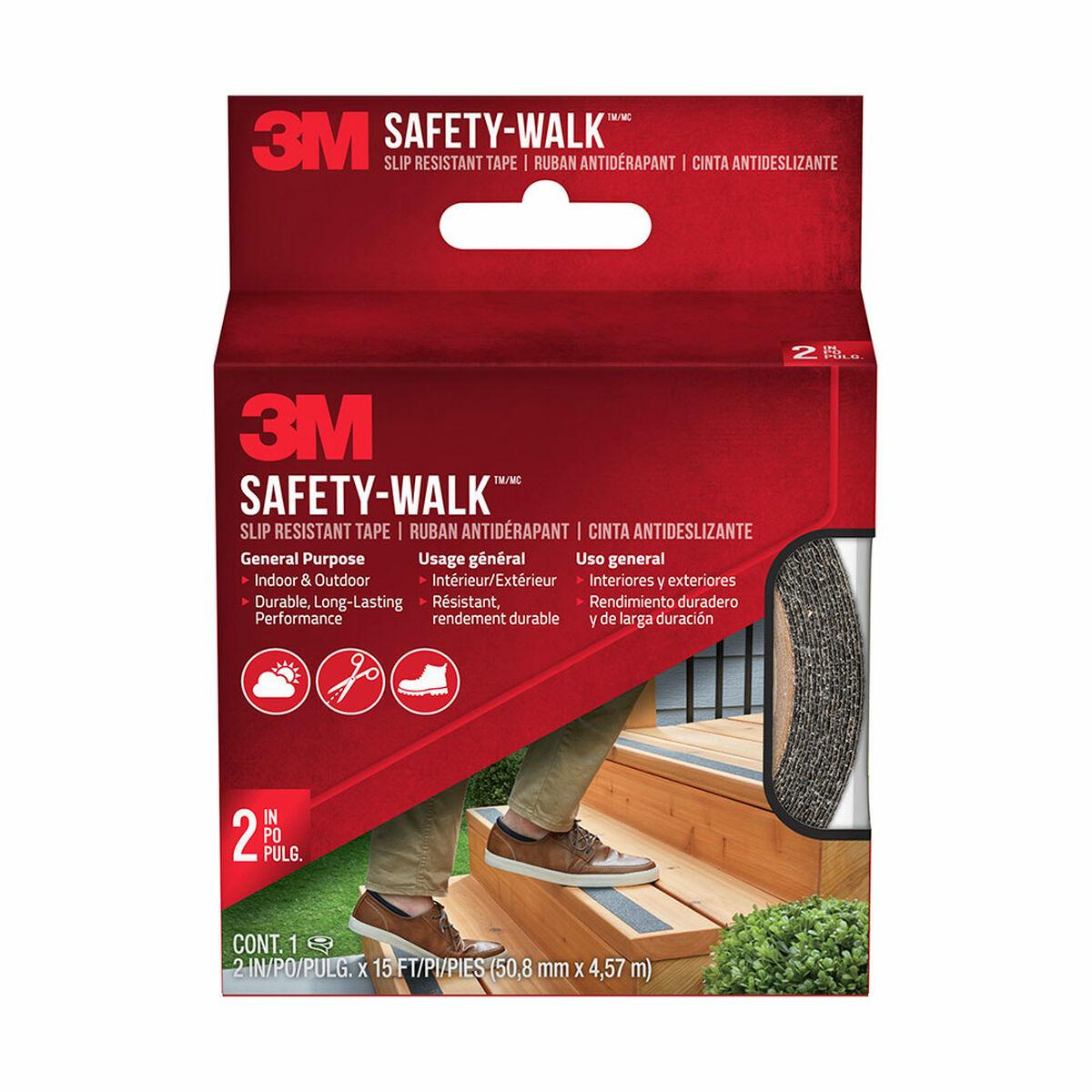 3M Safety-Walk skridsikker tape - sort, selvklæbende