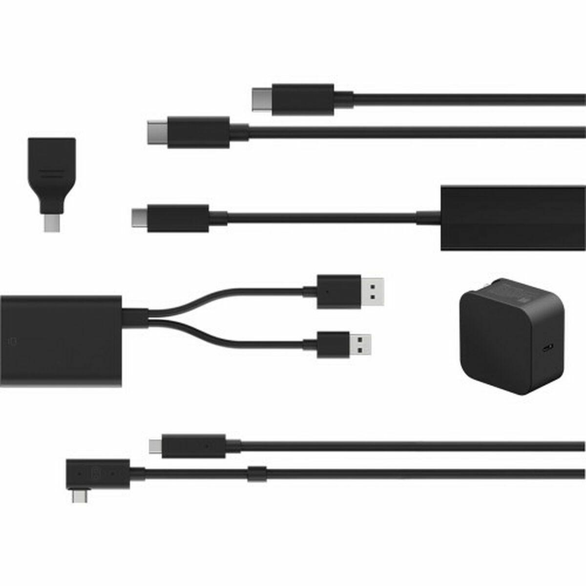 HTC Virtual Reality briller 99H12349-00 - sort, 5 m kabel