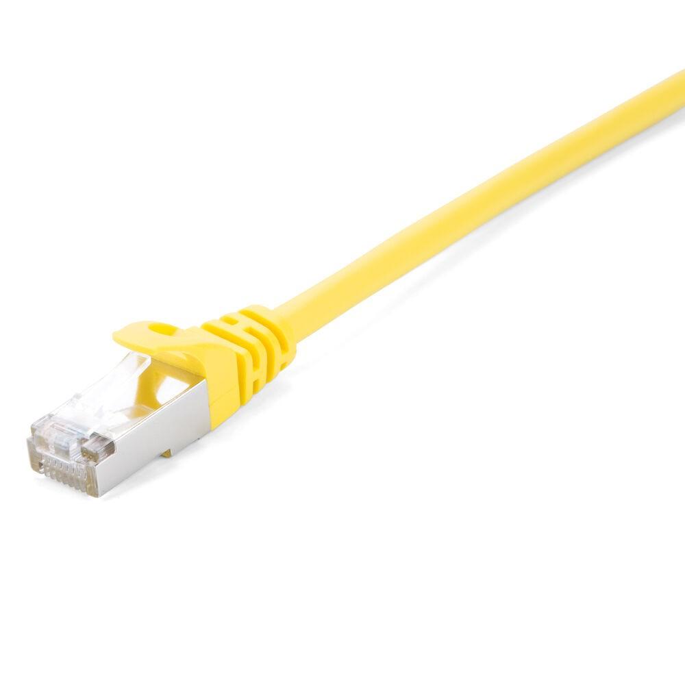 UTP kategori 6 stift netværkskabel V7 V7CAT6STP-05M-YLW-1E 5 m