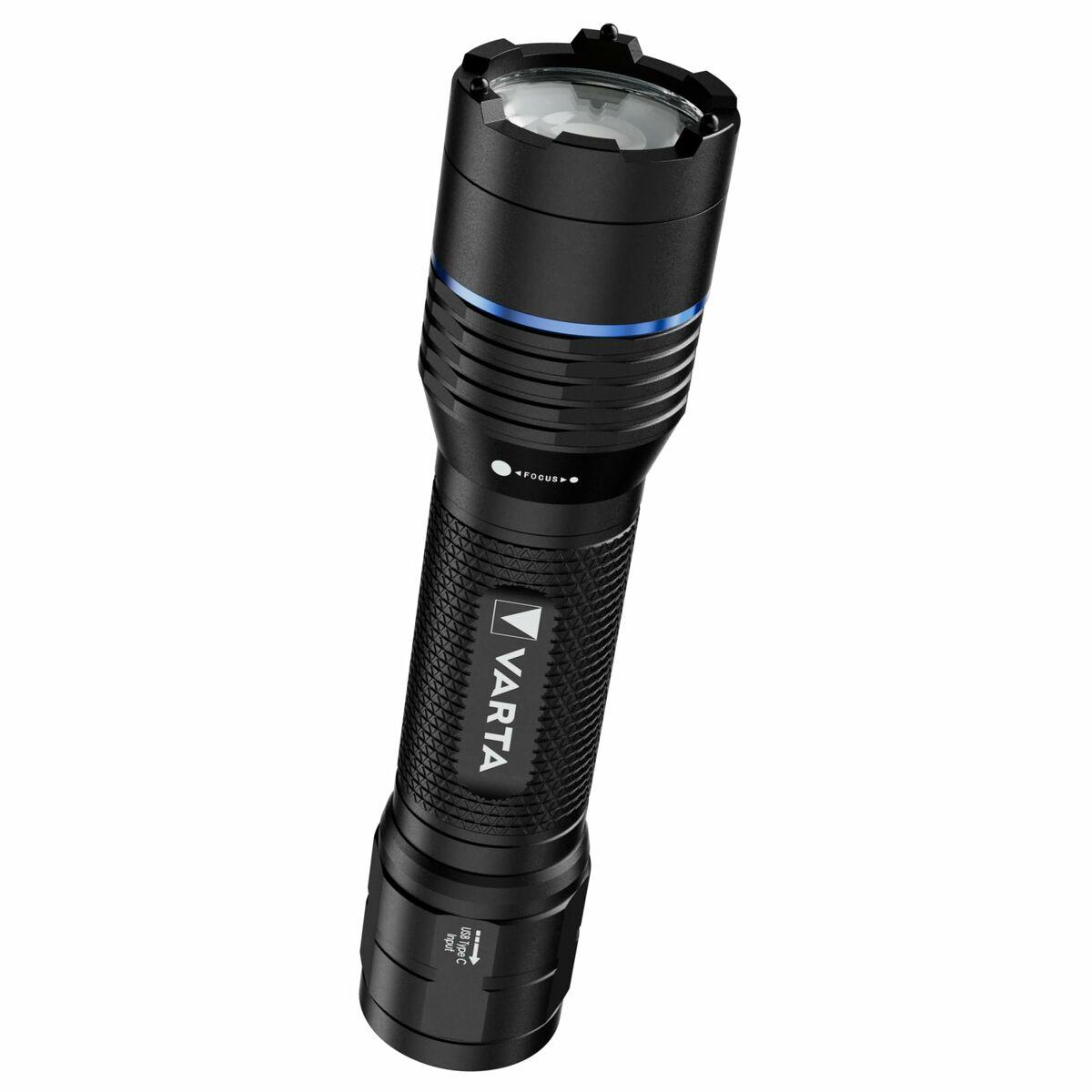 Varta lommelygte - robust LED lygte med fokusfunktion