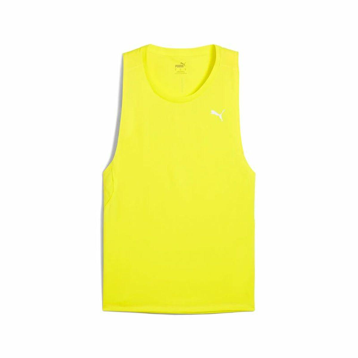 Puma Run Velocity Tank til mænd uden ærmer - Gul (L)