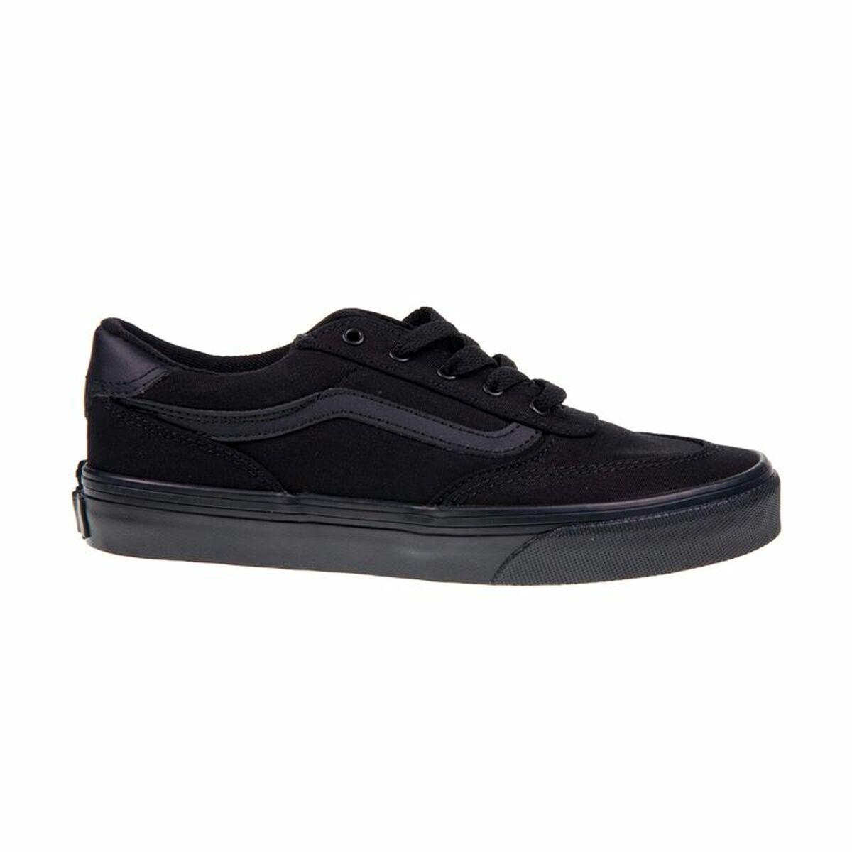 Vans Brooklyn LS Canvas børnesneakers - sort, str. 37