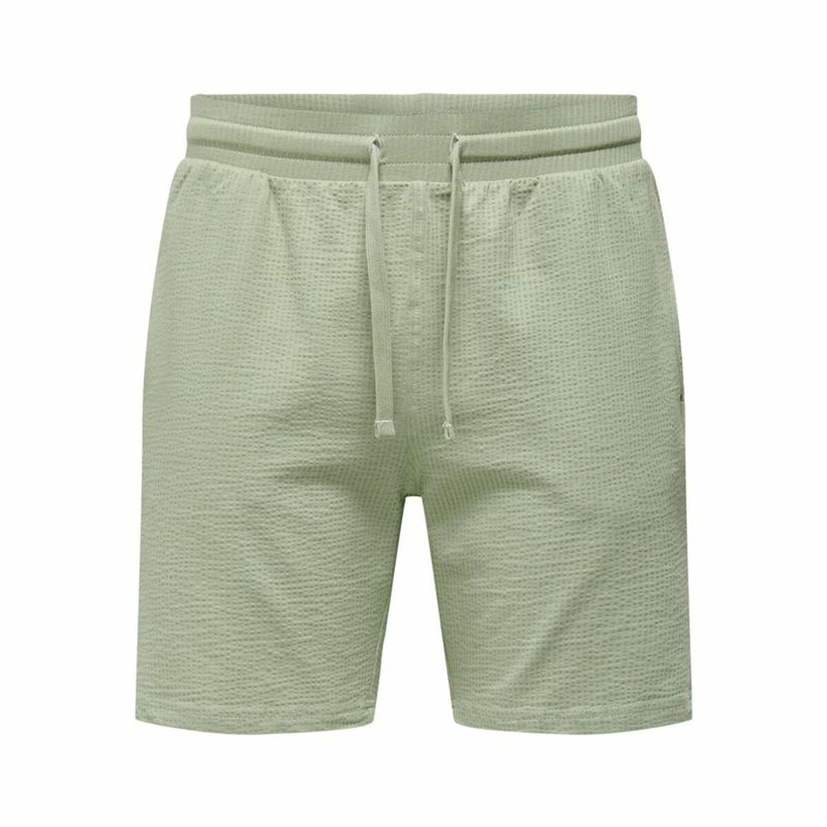 Only & Sons Onskian Life Reg Seersucker bukser - M